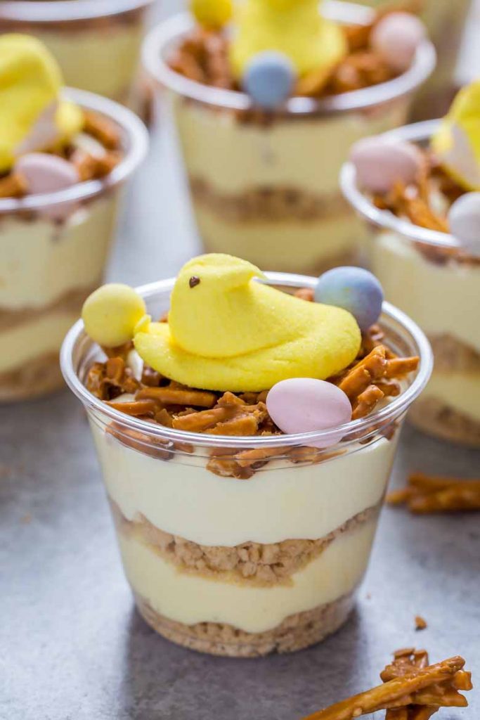 Easter Dirt Cups - Made To Be A Momma