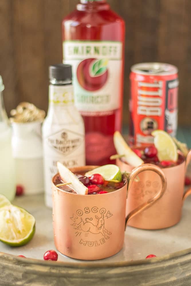 Cranberry Apple Moscow Mule