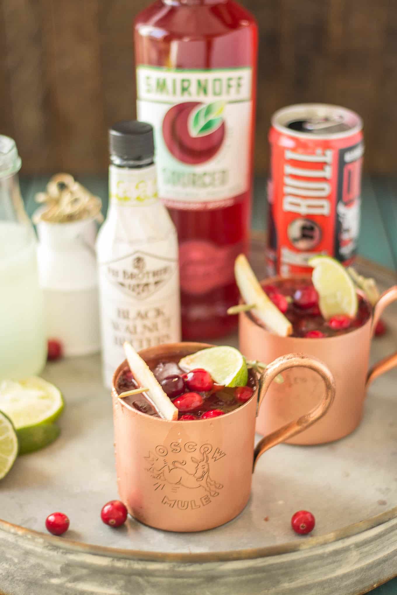 Cranberry Apple Moscow Mule
