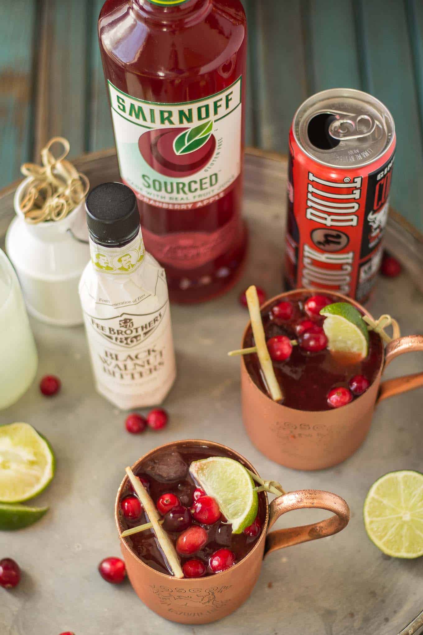 Cranberry Apple Moscow Mule