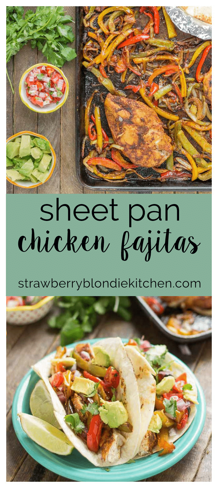 Sheet Pan Chicken Fajitas