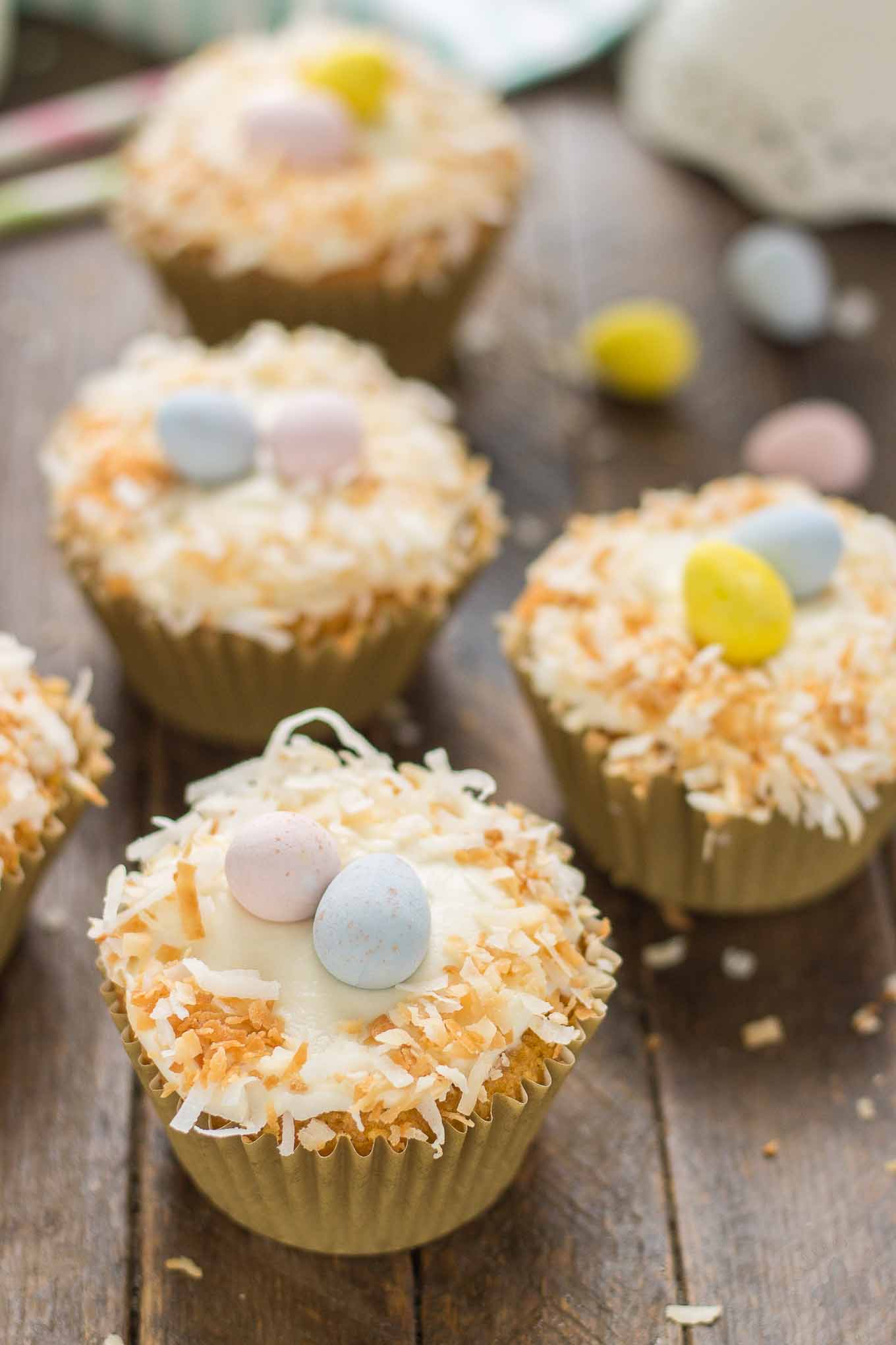 Pineapple Carrot Cake Cupcakes - Strawberry Blondie Kitchen