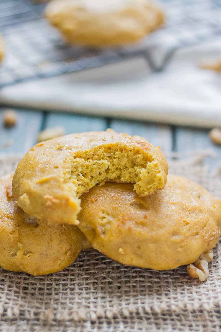 Pumpkin Nut Cookies - Strawberry Blondie Kitchen