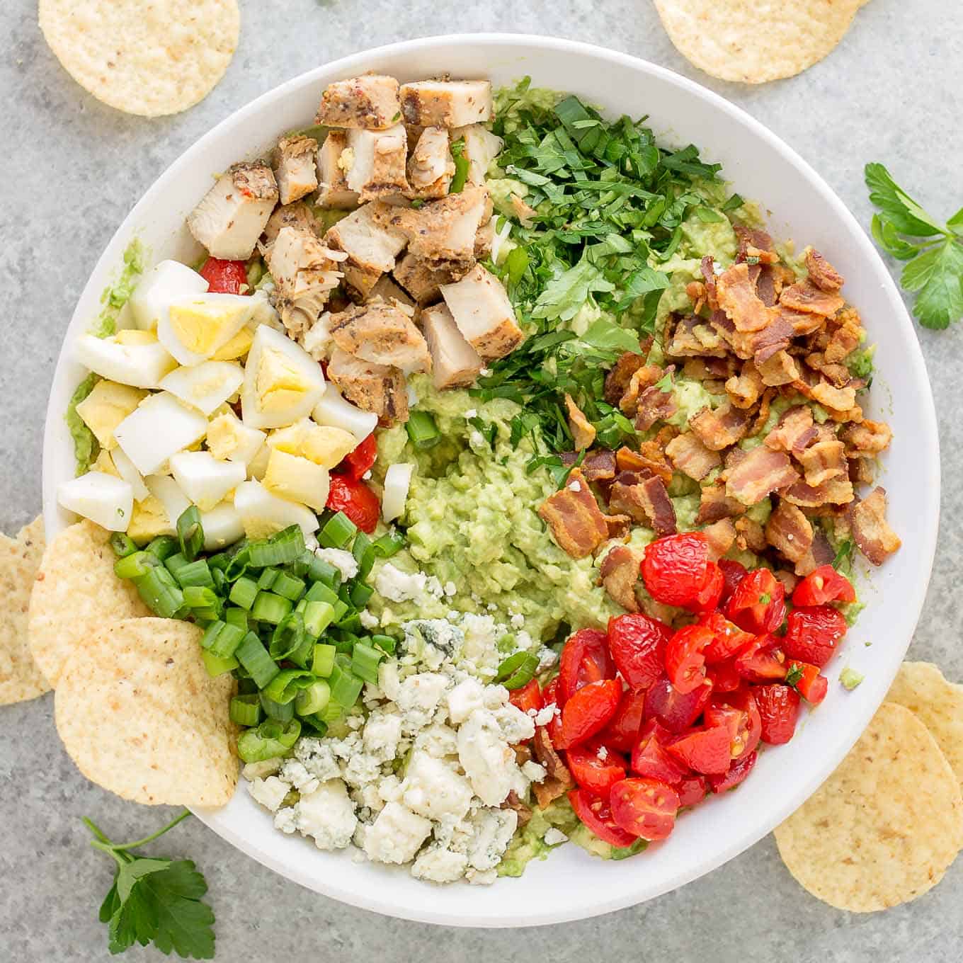 Guacamole Chopped Salad