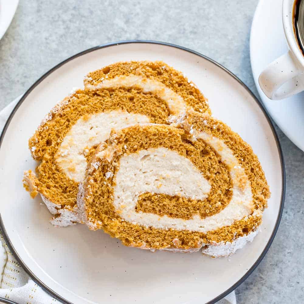 Pumpkin Roll Cake - Every Kitchen Tells A Story