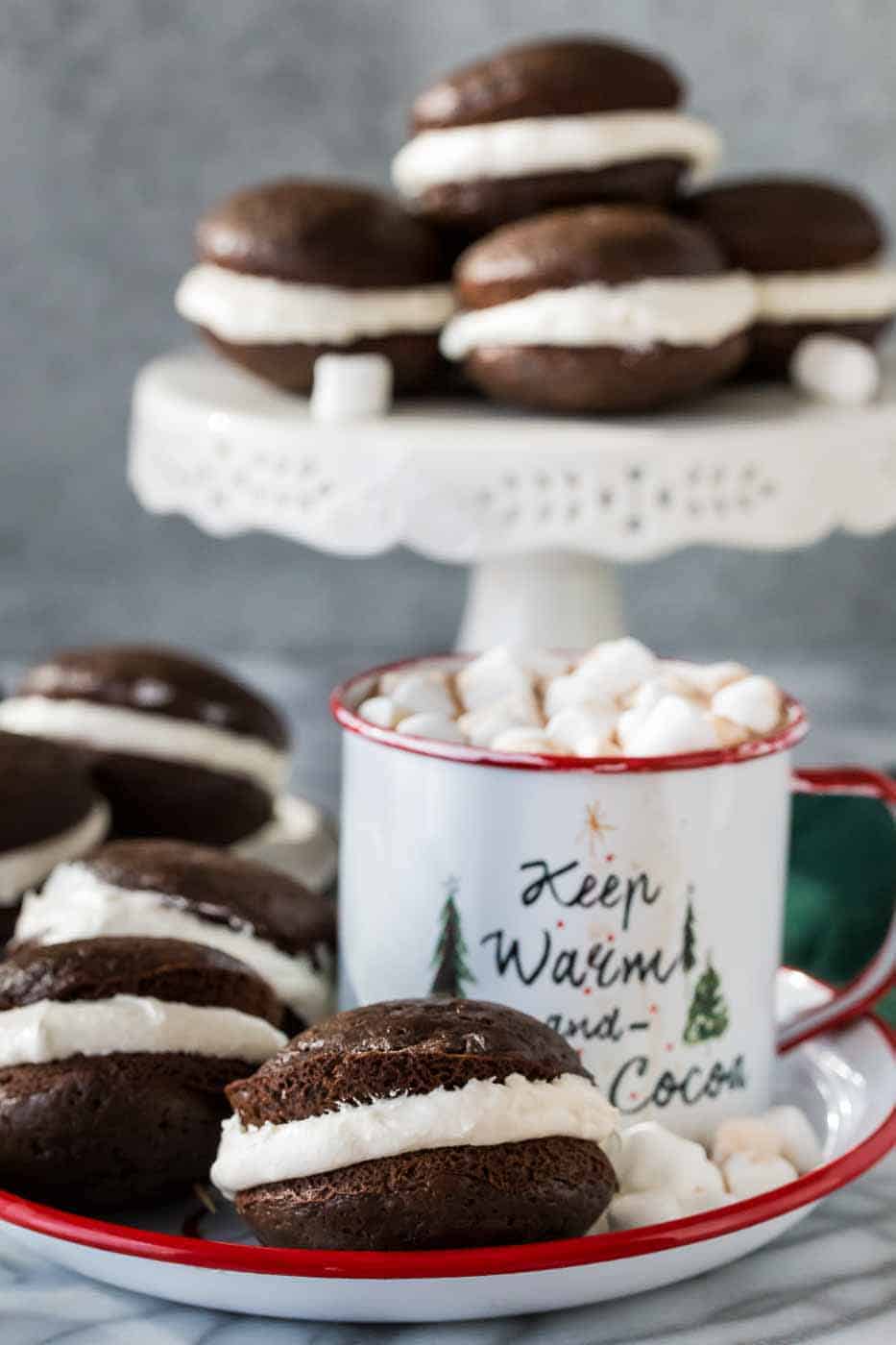 Gingerbread Whoopie Pies - The Hungry Kitchen