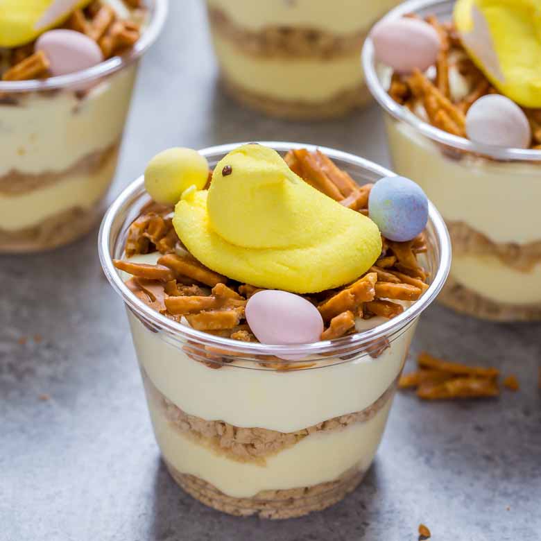 Easter Dirt Cups Recipe