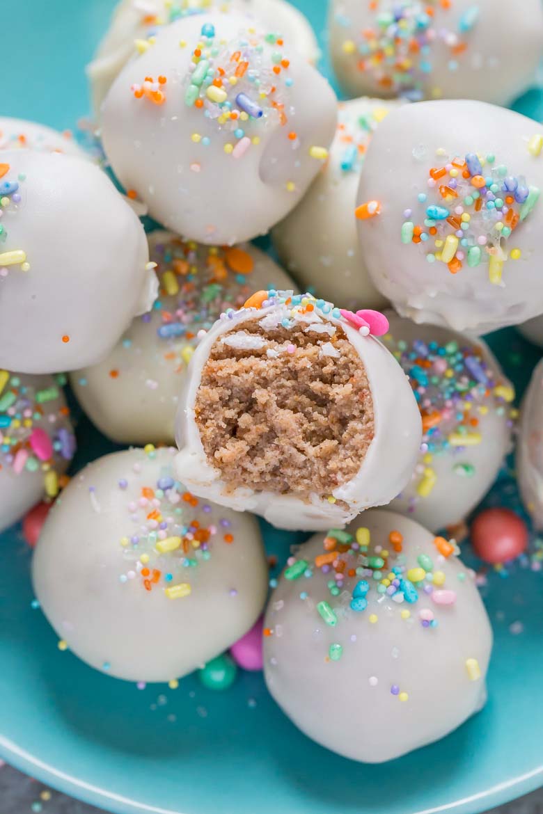 Carrot Cake Balls - Strawberry Blondie Kitchen