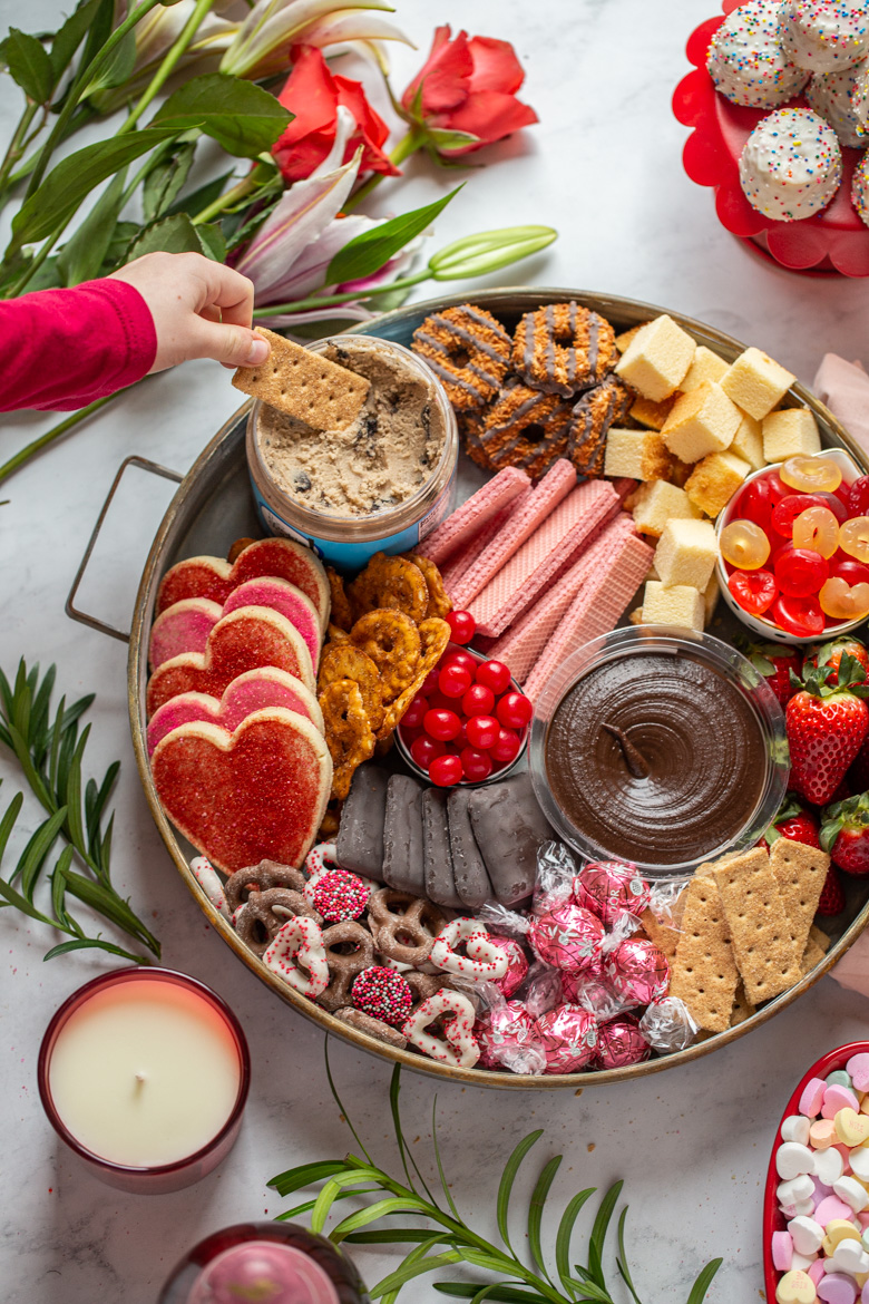 Valentine's Day Dessert Board - Strawberry Blondie Kitchen