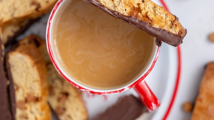 Chocolate Turtle Biscotti - A customer favorite! — The Corner 54, LLC